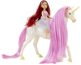 Breyer Magical Unicorn Sky & Fantasy Rider Meadow