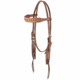 Martin Rope Border With Copper Beads Headstall