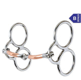 Reinsman Gentle Guide Copper Snaffle