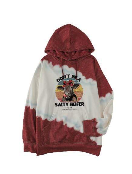 The Naughty Equestrian Don't Be A Salty Heifer Hoodie