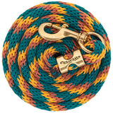 Weaver Poly Lead Rope 10ft X 5/8" with Brass Snap