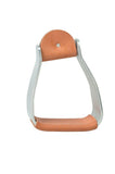 Sloped Stirrup Almn W/Lthr