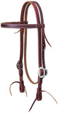 Weaver Work Tack Straight Brow Harness Leather Headstall