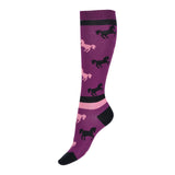 Horze Kids Horse Print Socks